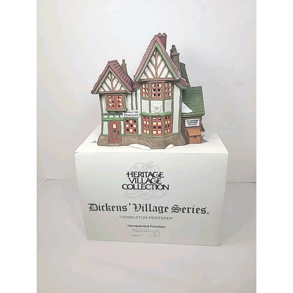 Dept 56 Hembleton Pewterer Dickens Village 5800-9 1992
